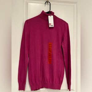 Enzo Mantovani long sleeved ribbed turtleneck